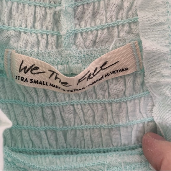 NWT Free People Iced Aqua Long Sleeve Turtleneck Top - Picture 12 of 14